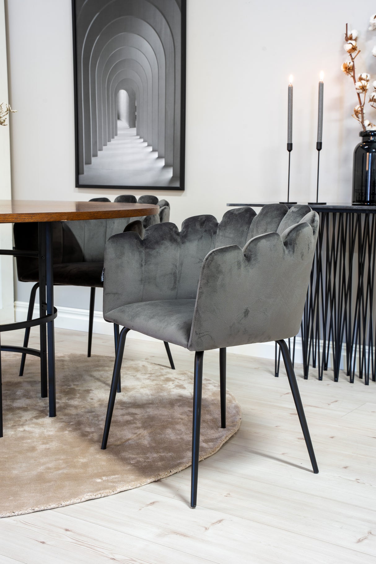 Conjunto de mesas y sillas para comedor 249219