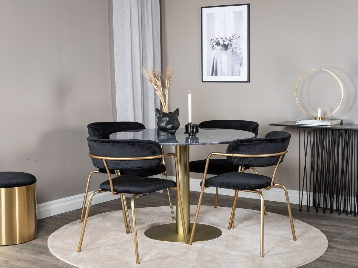 Conjunto de mesas y sillas para comedor 280409