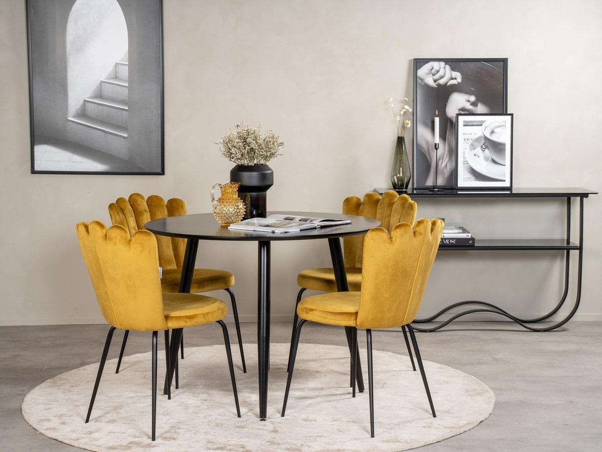 Conjunto de mesas y sillas para comedor 281532