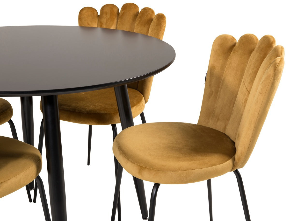 Conjunto de mesas y sillas para comedor 281532