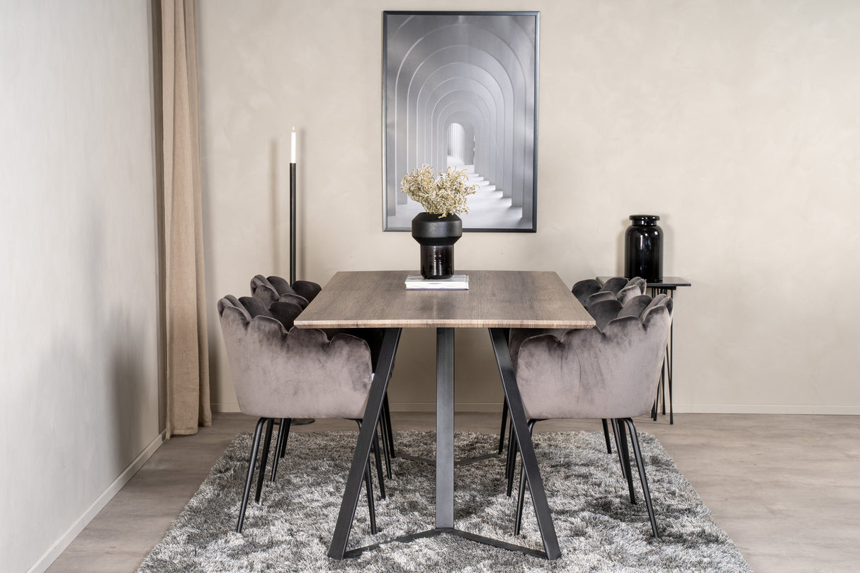 Conjunto de mesas y sillas para comedor 283824