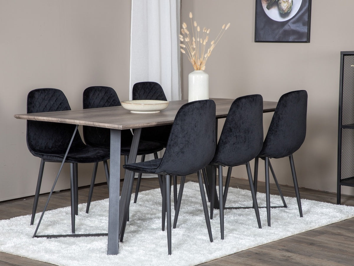 Conjunto de mesas y sillas para comedor 283926