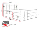 Cama continental Benas