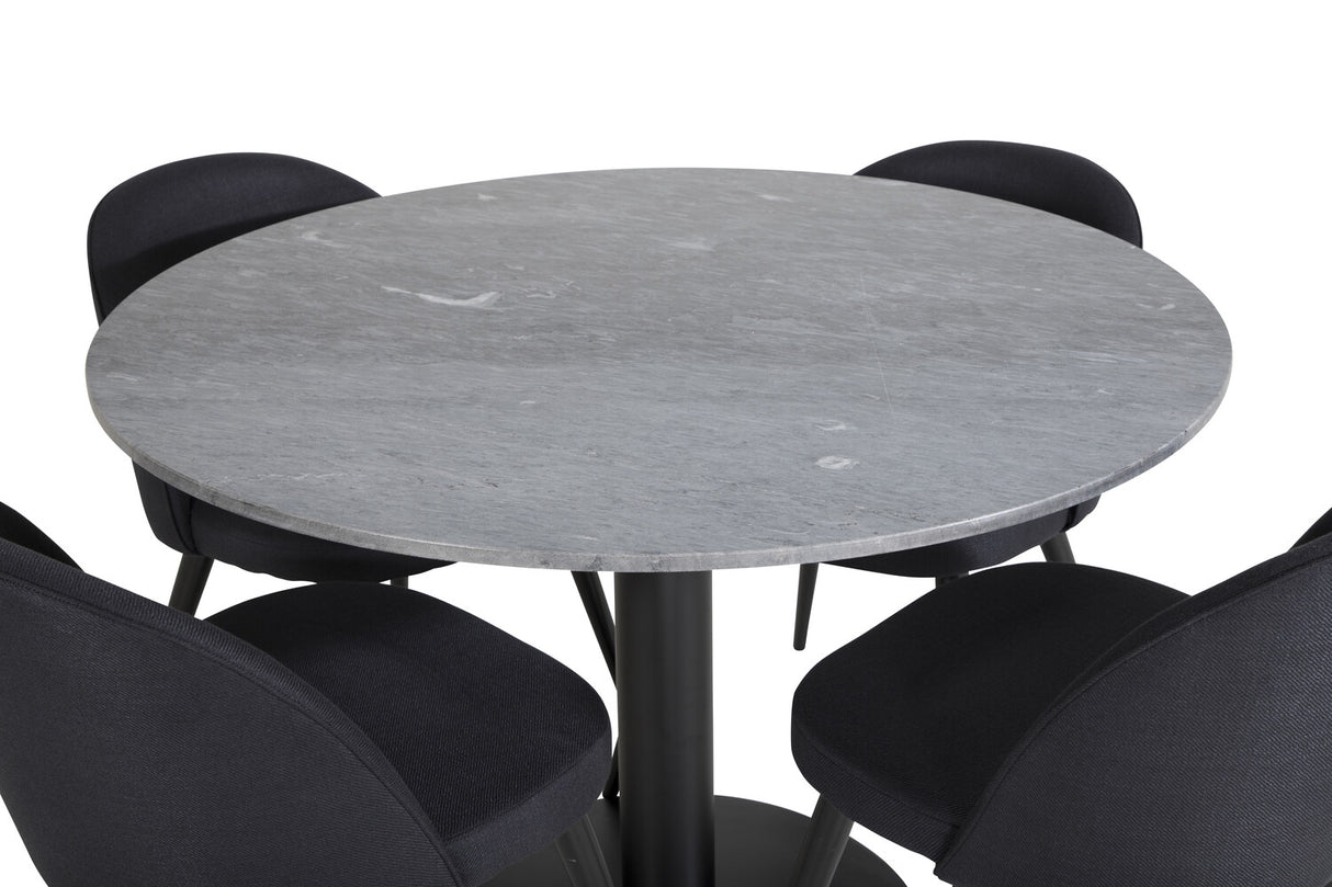 Conjunto de mesas y sillas para comedor 429586
