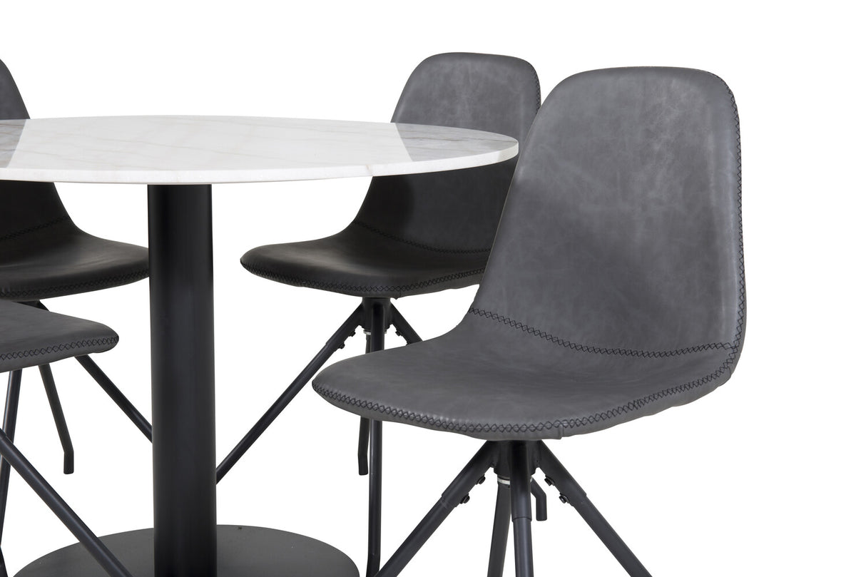 Conjunto de mesas y sillas para comedor 429804