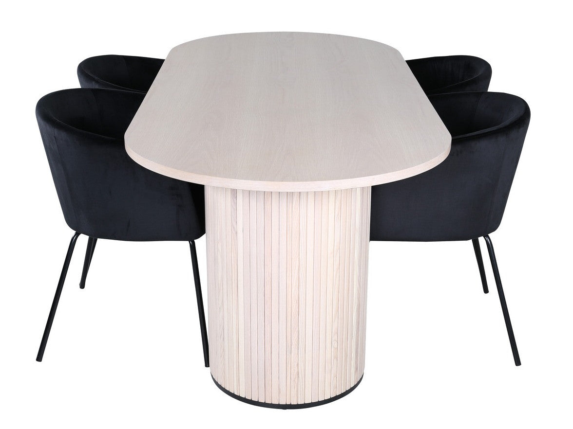 Conjunto de mesas y sillas para comedor 433470
