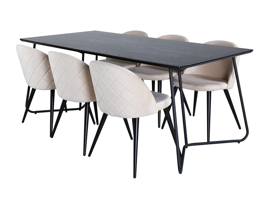 Conjunto de mesas y sillas para comedor 432501