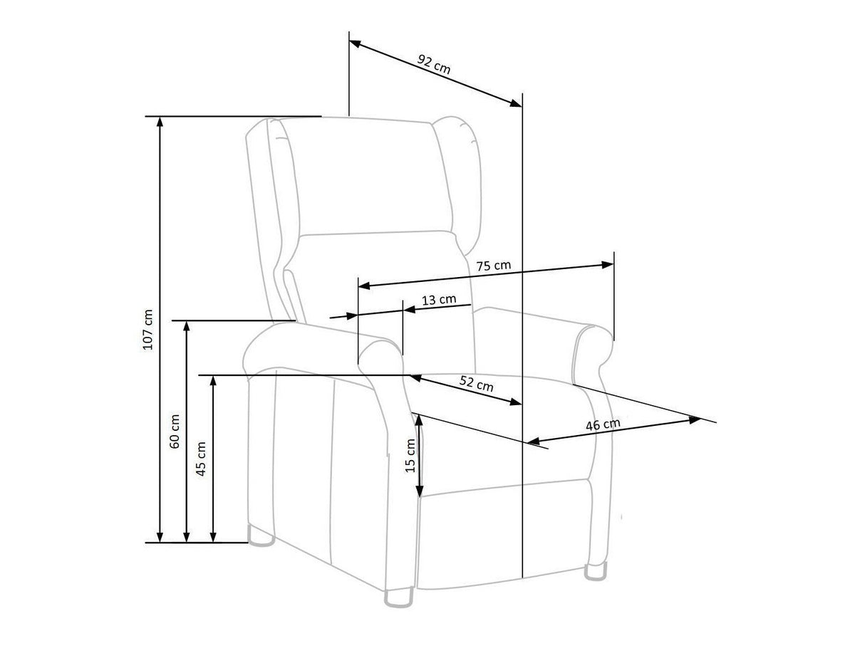 Sillón reclinable 240210