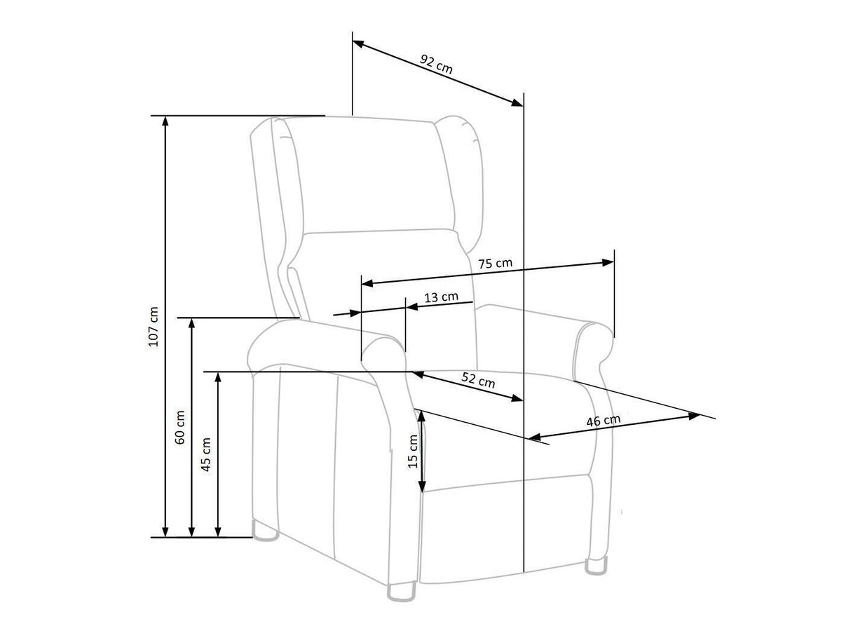 Sillón reclinable 240210