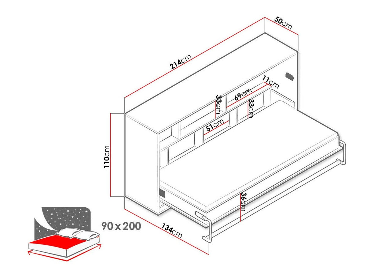 Cama plegable 326920