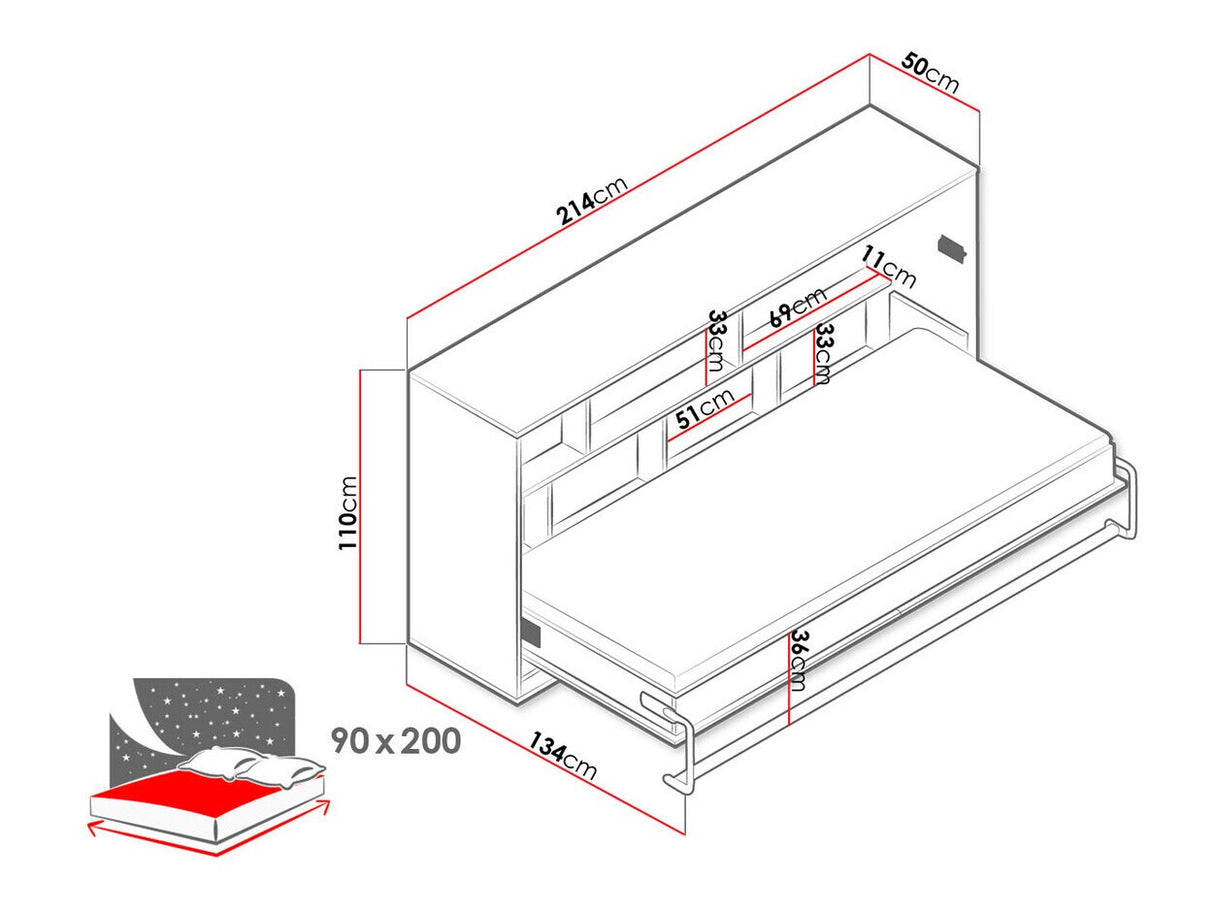 Cama plegable 326920