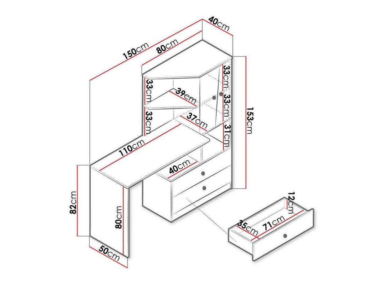 Mesa de oficina 400794
