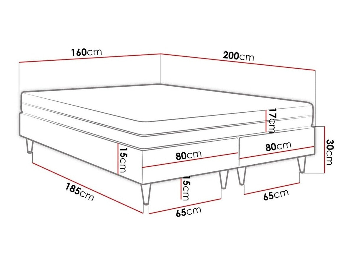 Cama continental 423040