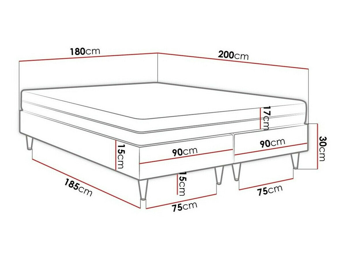 Cama continental 423040