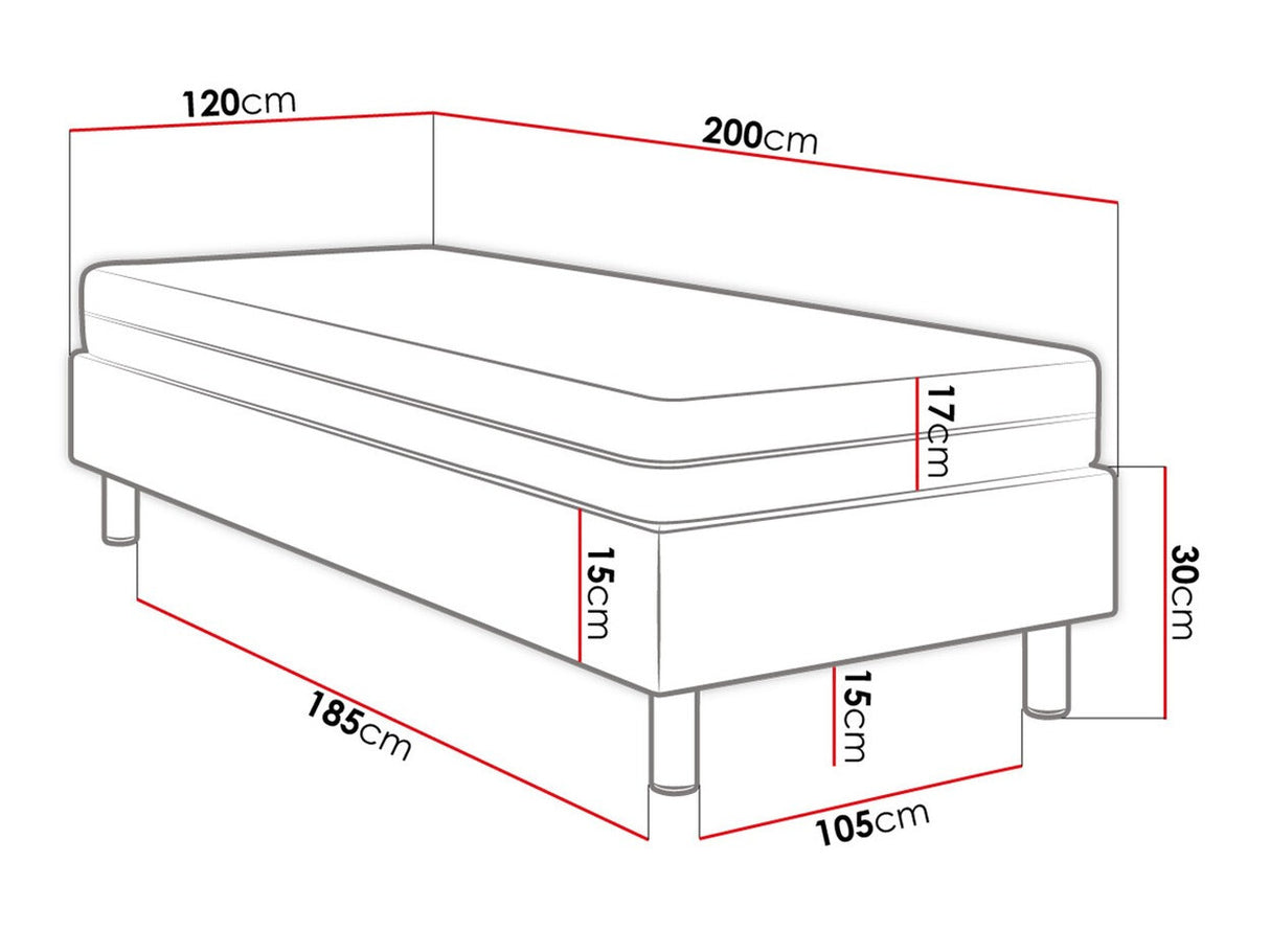 Cama continental 282905