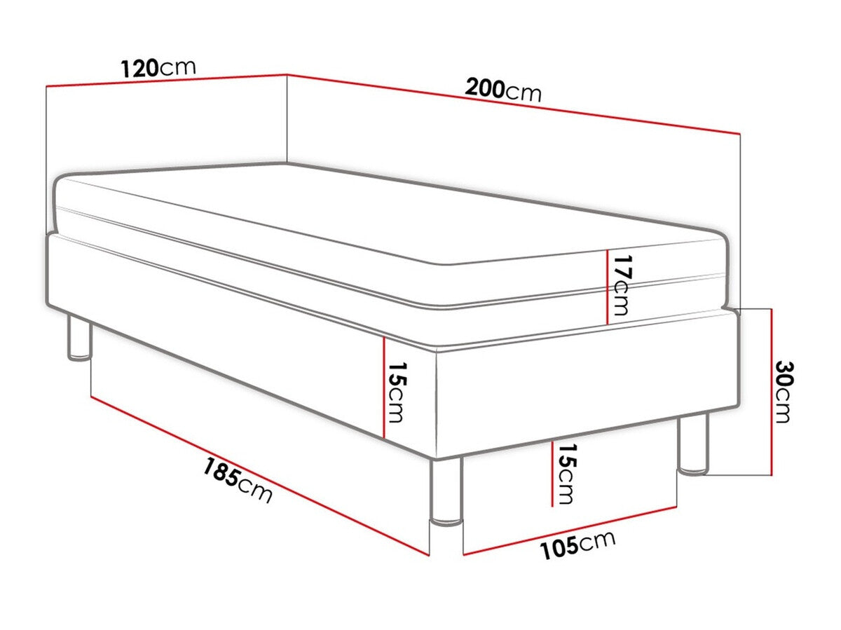 Cama continental 282905