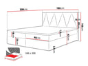 Cama continental Betulolus