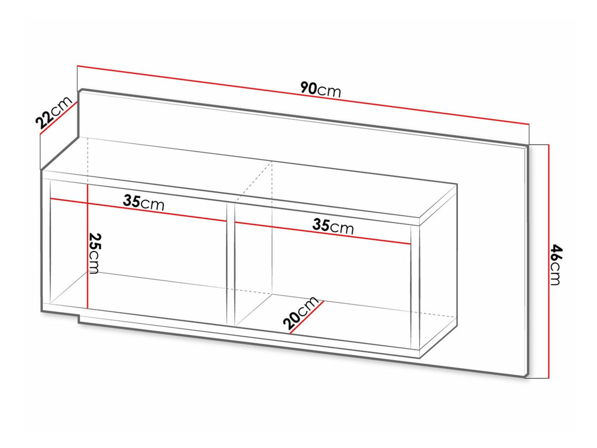 Estantería de pared 447310