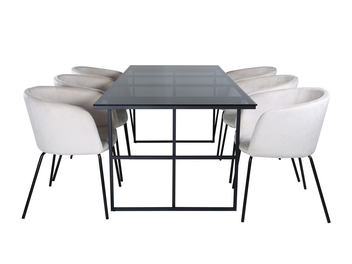 Conjunto de mesas y sillas para comedor 428729