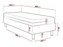 Cama continental Histinus