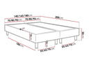 Cama continental Histinus