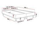 Cama continental Histinus