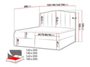 Cama continental Caelilis