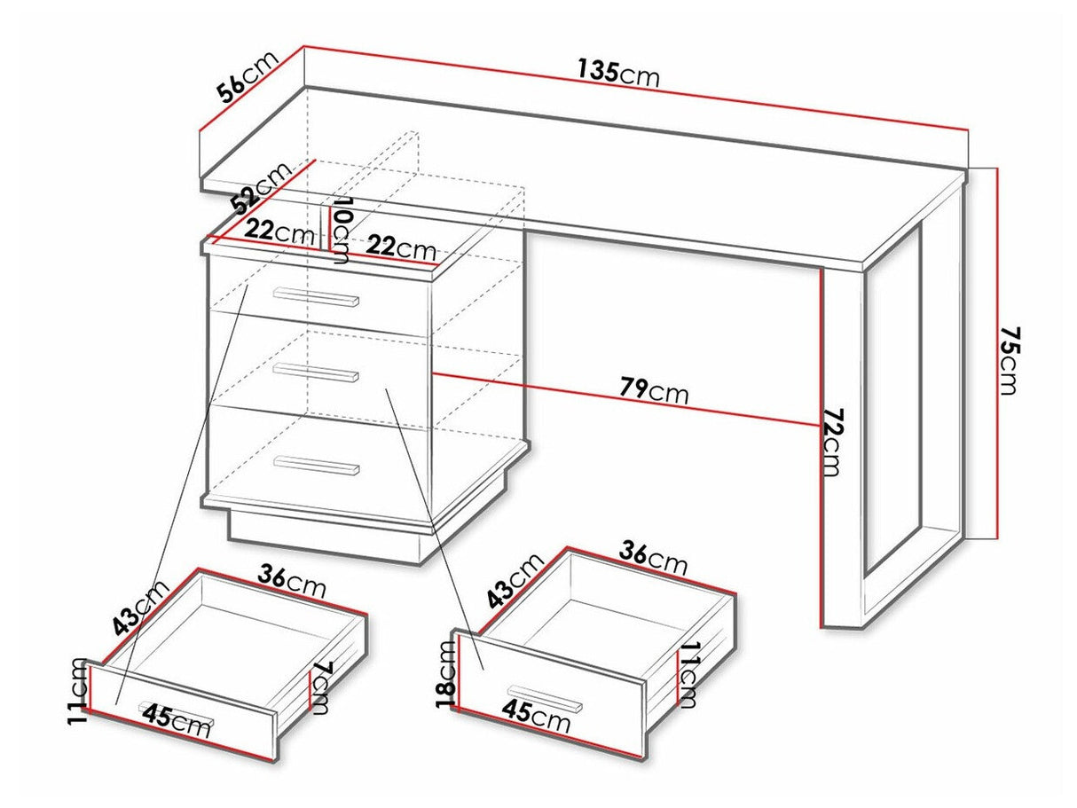Mesa de oficina 447300