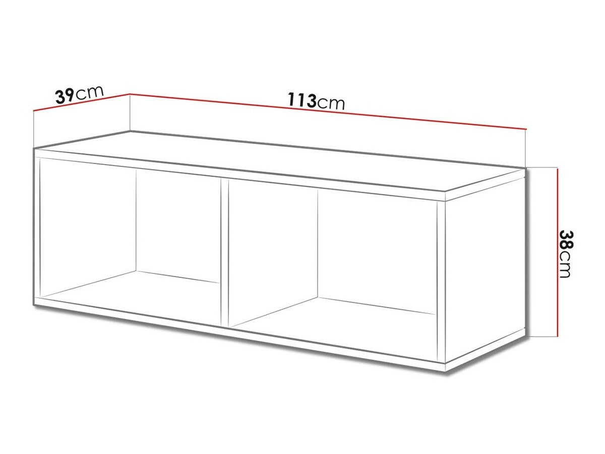 Estantería de pared 70573