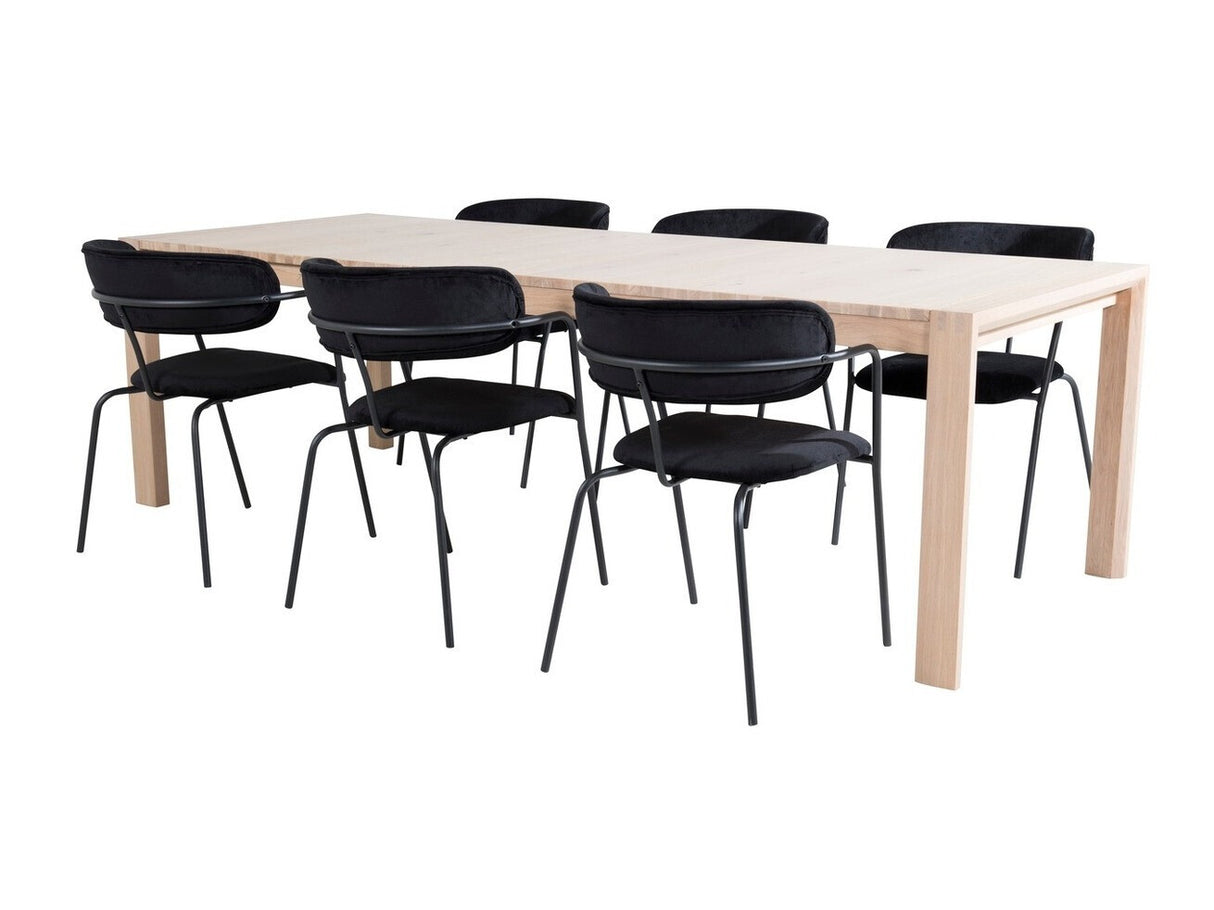 Conjunto de mesas y sillas para comedor 385528