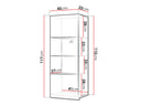 Armario de pared Tivdalu 102