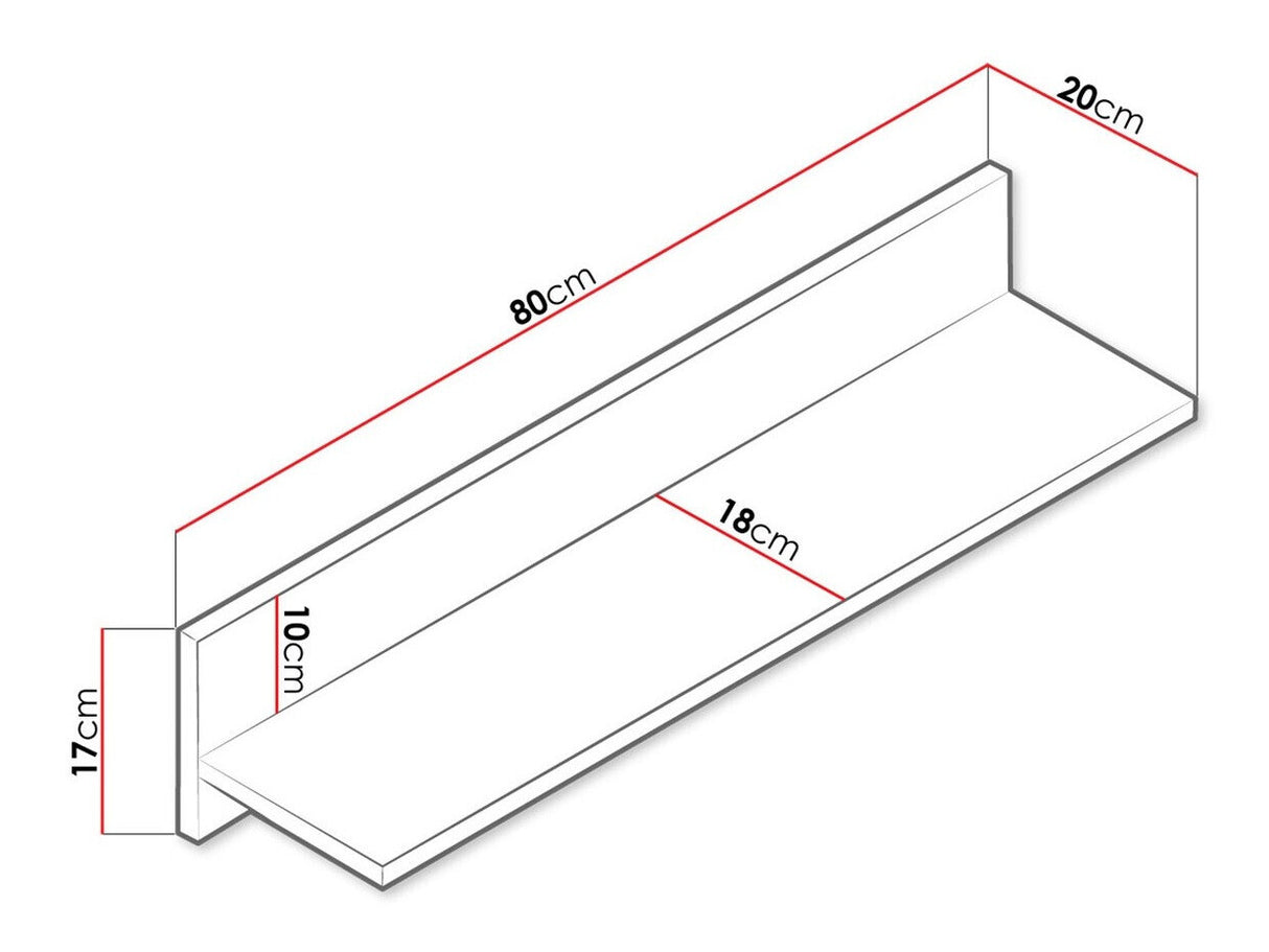 Estantería de pared 400851