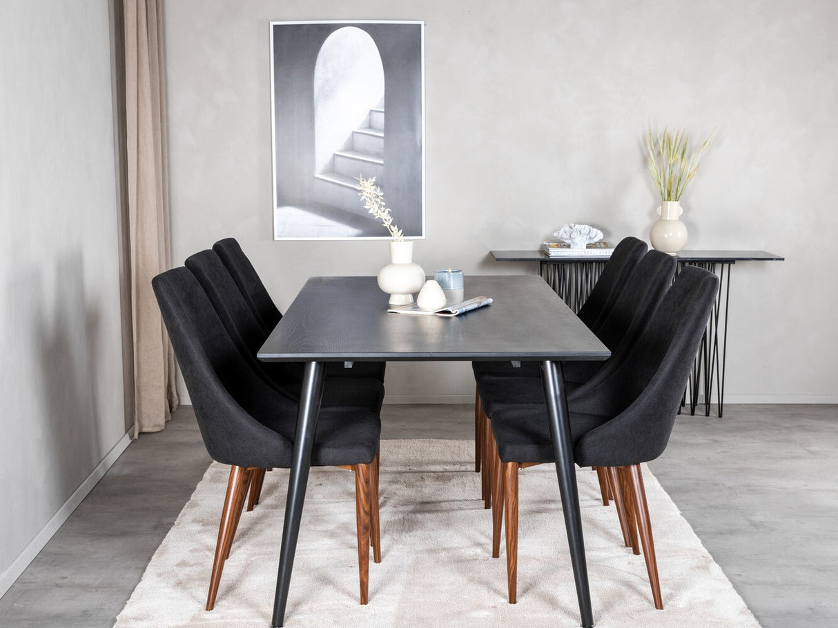 Conjunto de mesas y sillas para comedor 283814