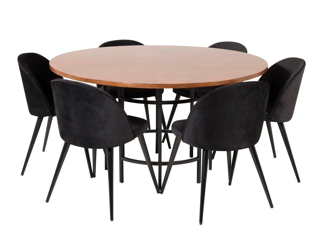 Conjunto de mesas y sillas para comedor 283465