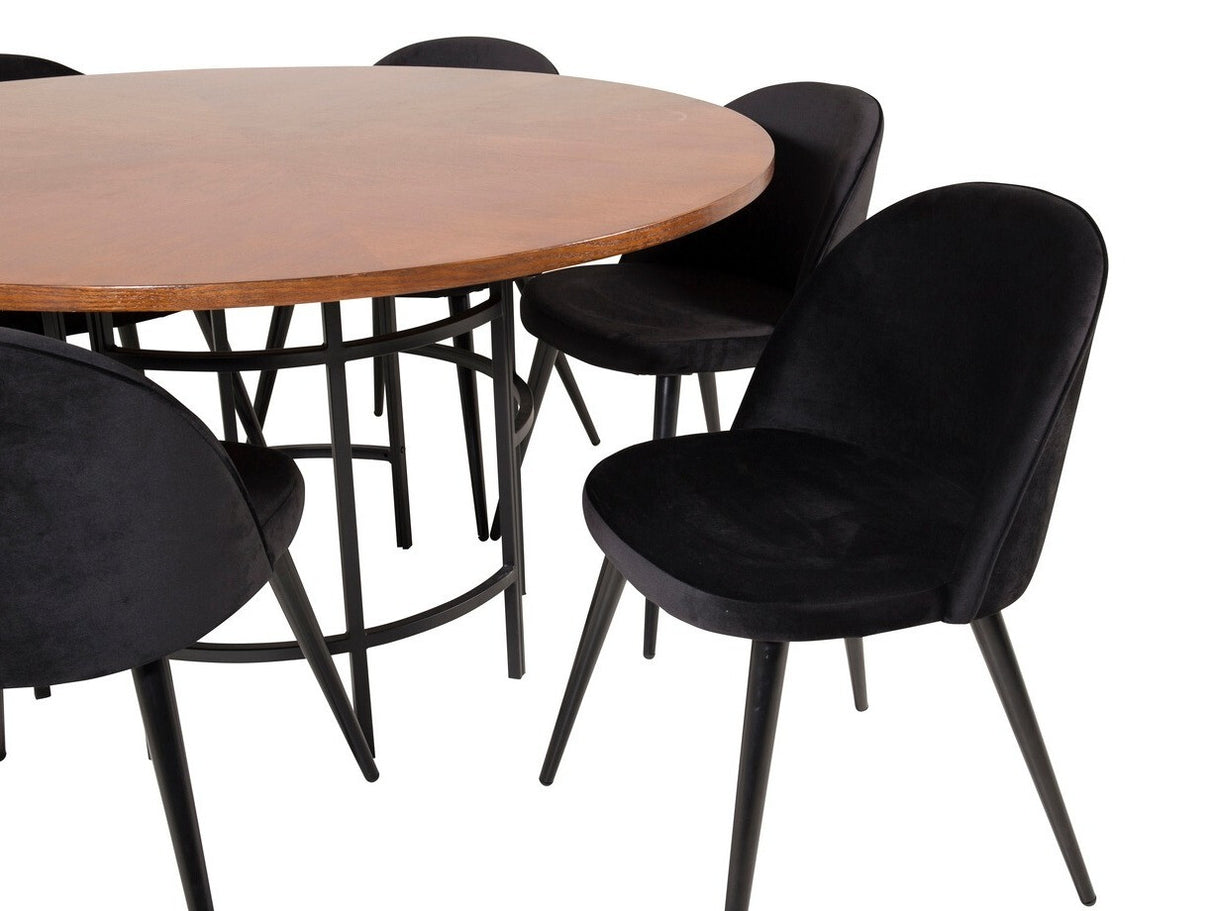 Conjunto de mesas y sillas para comedor 283465