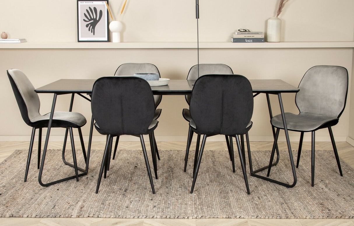 Conjunto de mesas y sillas para comedor 432512