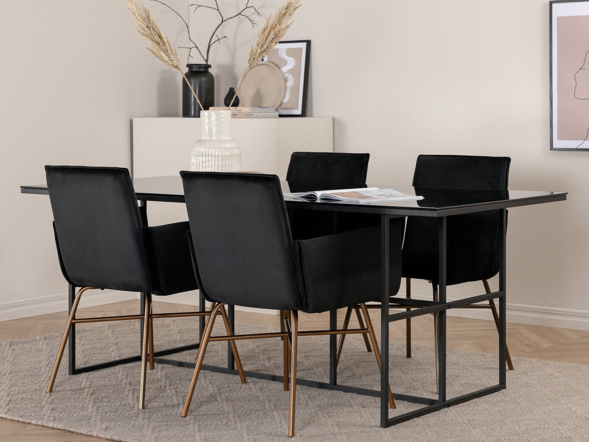 Conjunto de mesas y sillas para comedor 429072