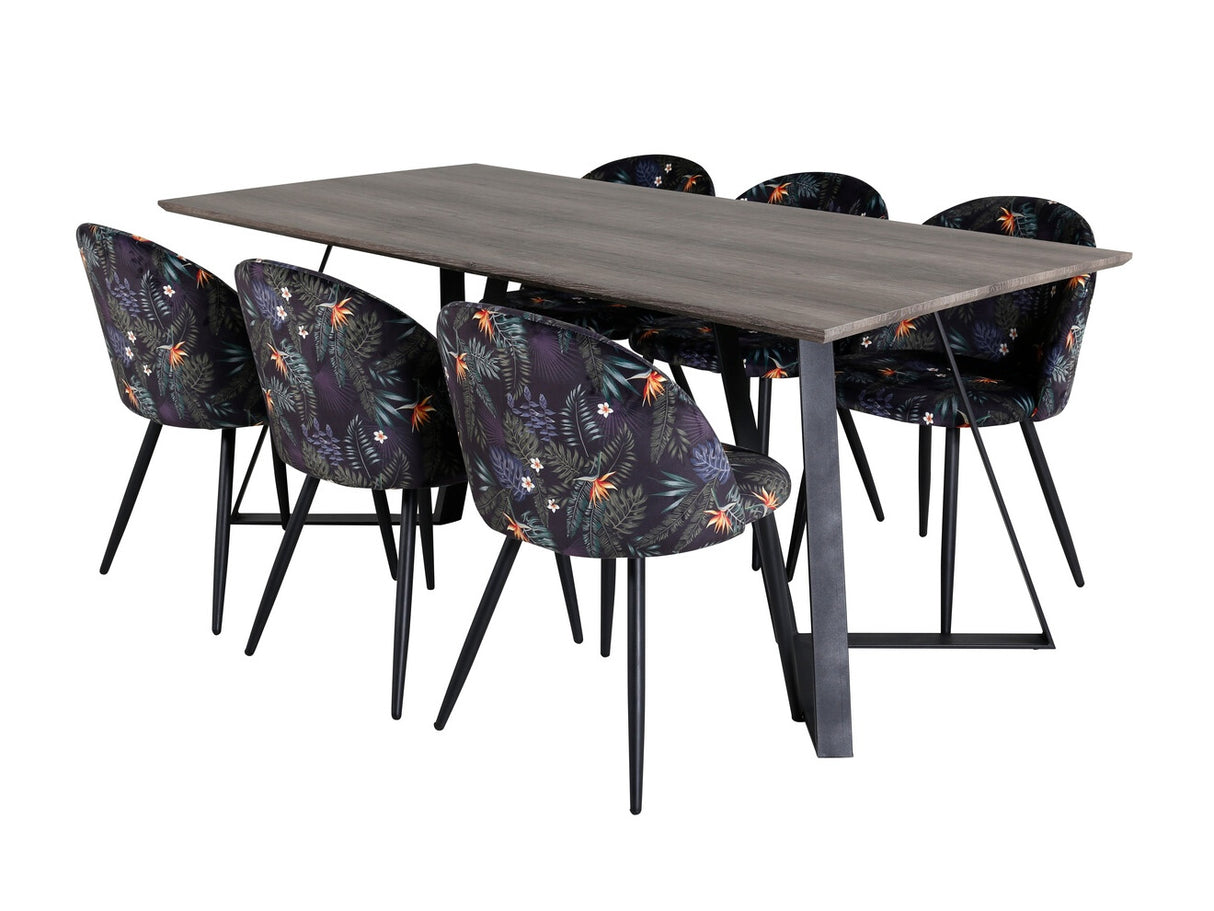 Conjunto de mesas y sillas para comedor 250271