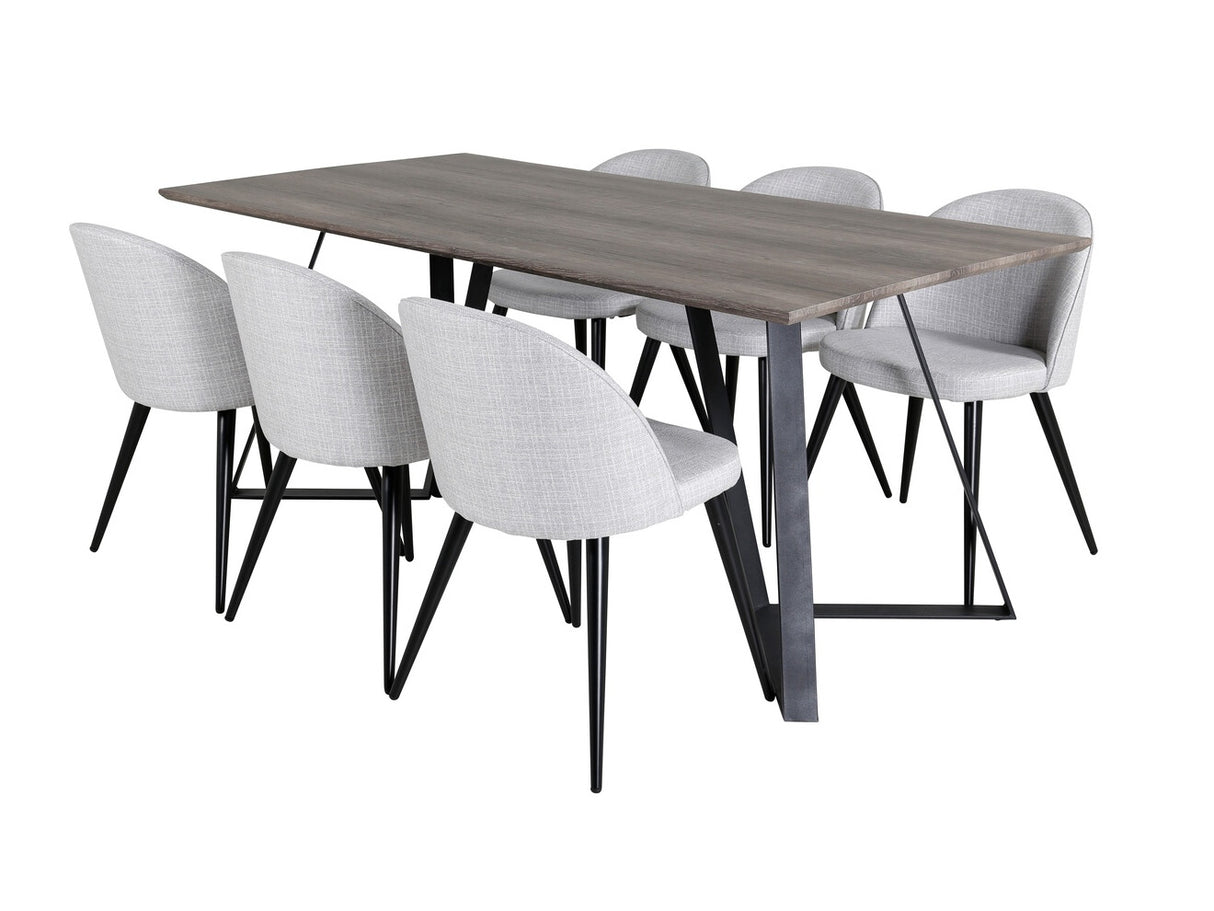 Conjunto de mesas y sillas para comedor 250271