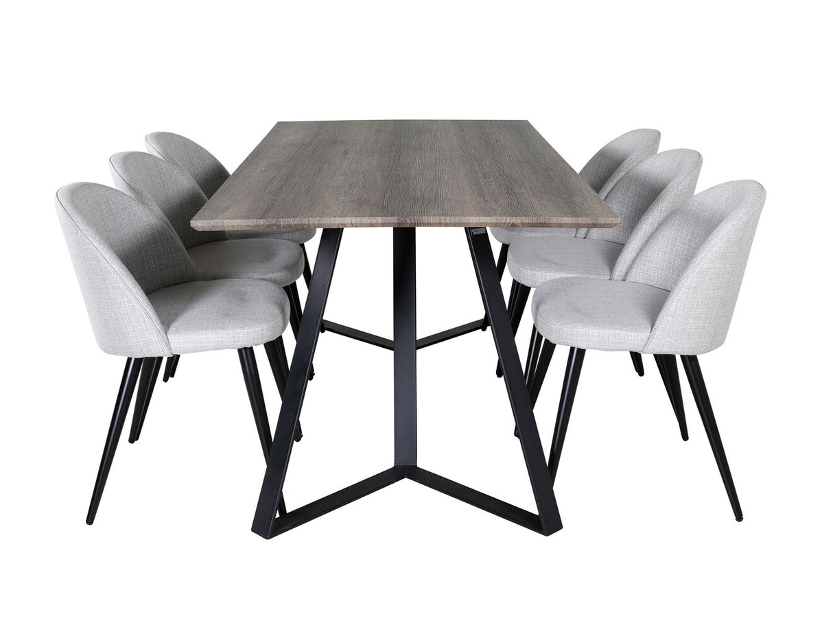 Conjunto de mesas y sillas para comedor 250271