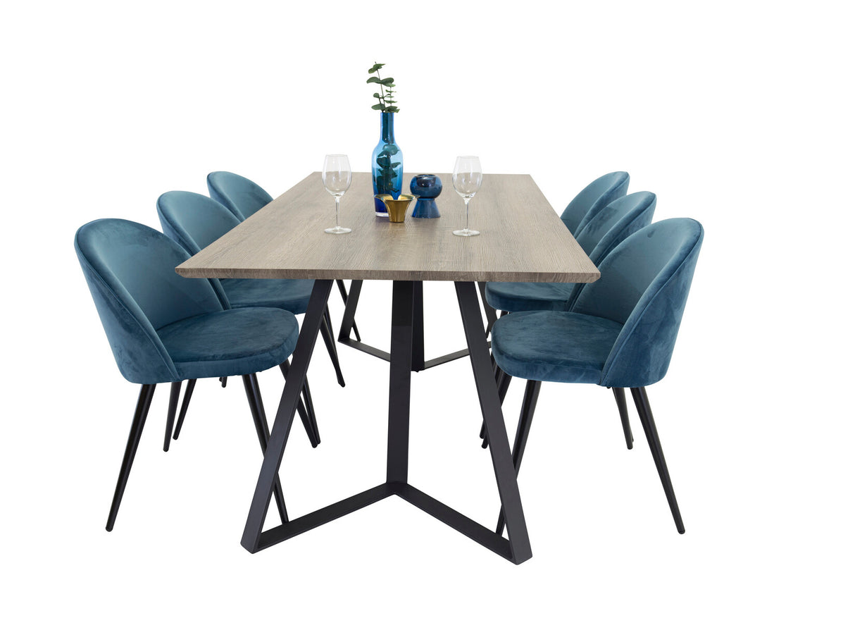 Conjunto de mesas y sillas para comedor 250271
