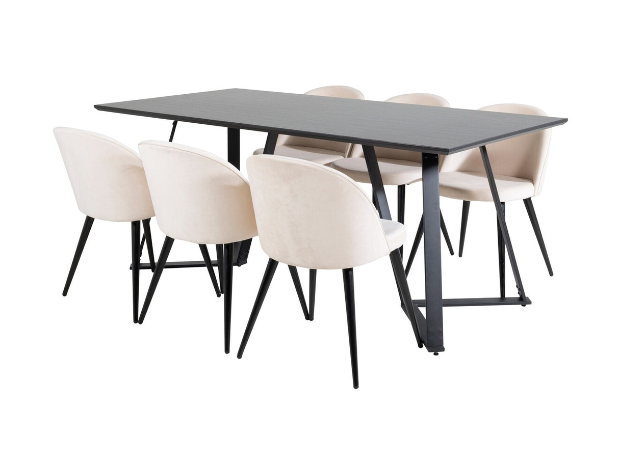 Conjunto de mesas y sillas para comedor 250513