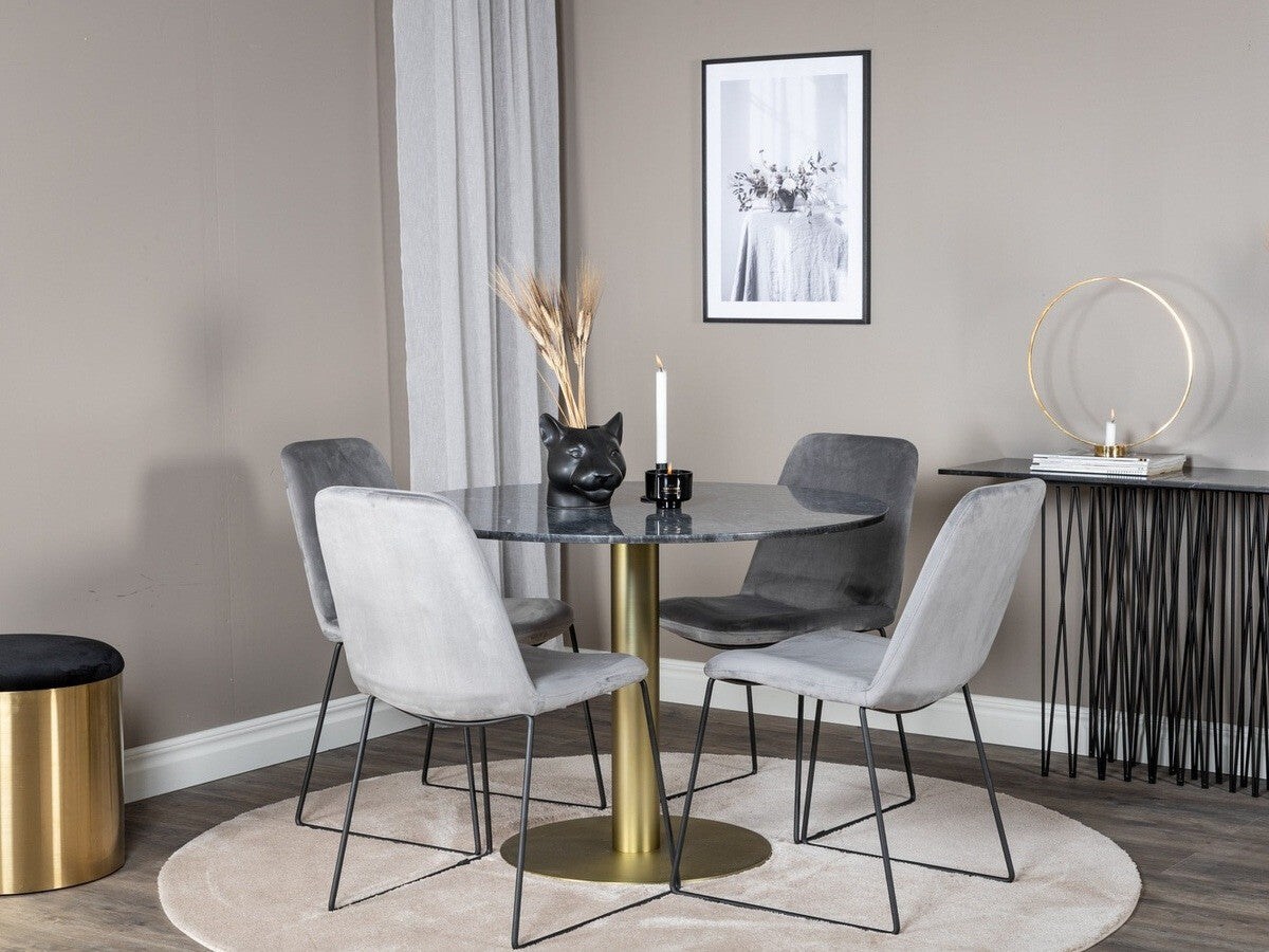 Conjunto de mesas y sillas para comedor 280460