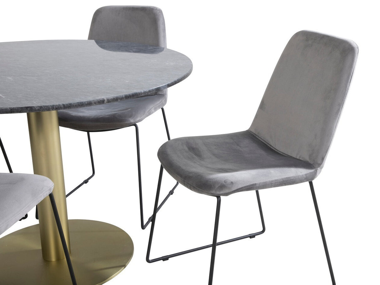 Conjunto de mesas y sillas para comedor 280460