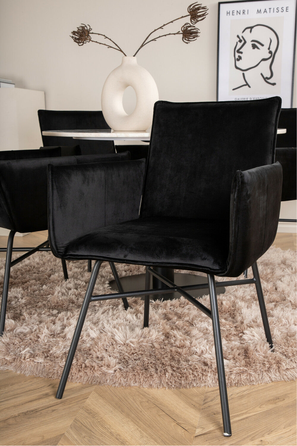 Conjunto de mesas y sillas para comedor 428099