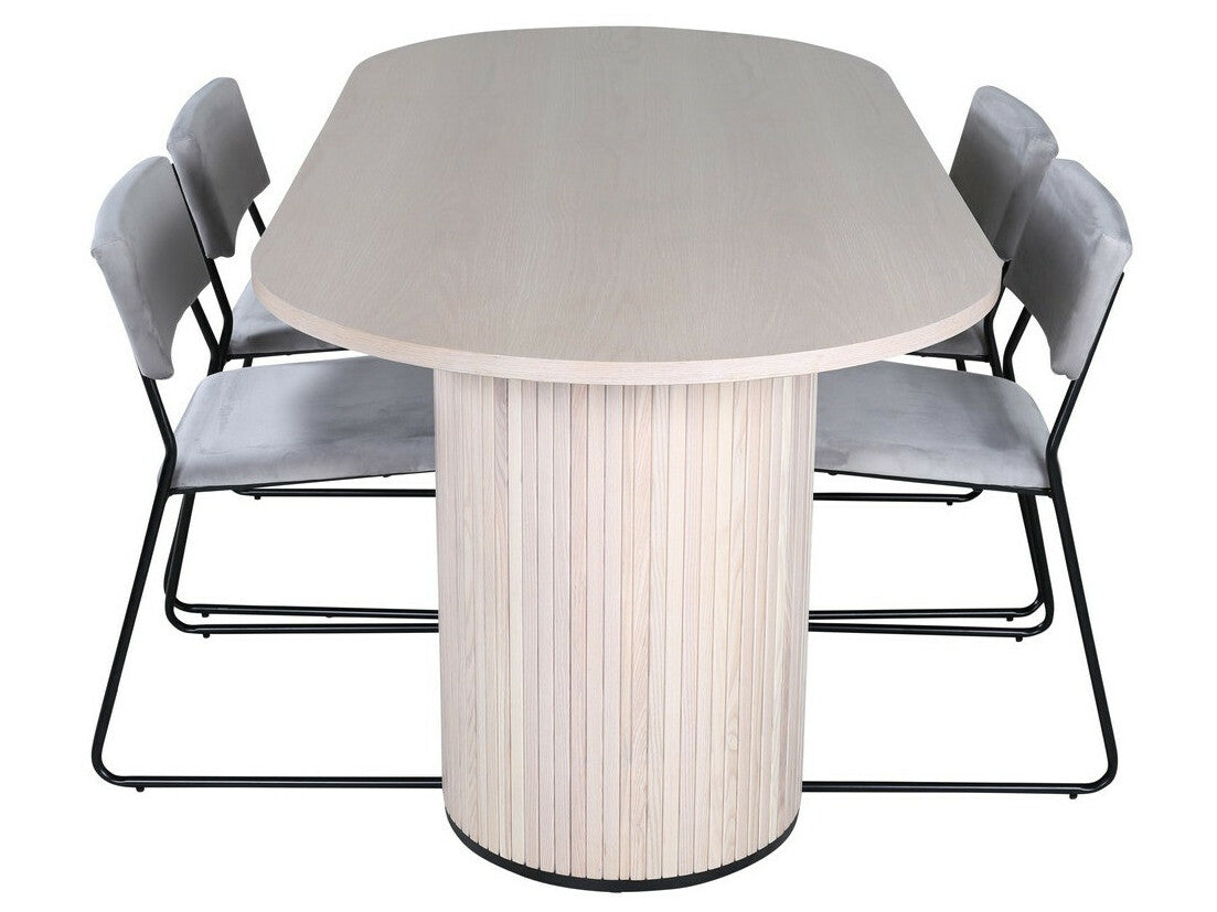 Conjunto de mesas y sillas para comedor 433399