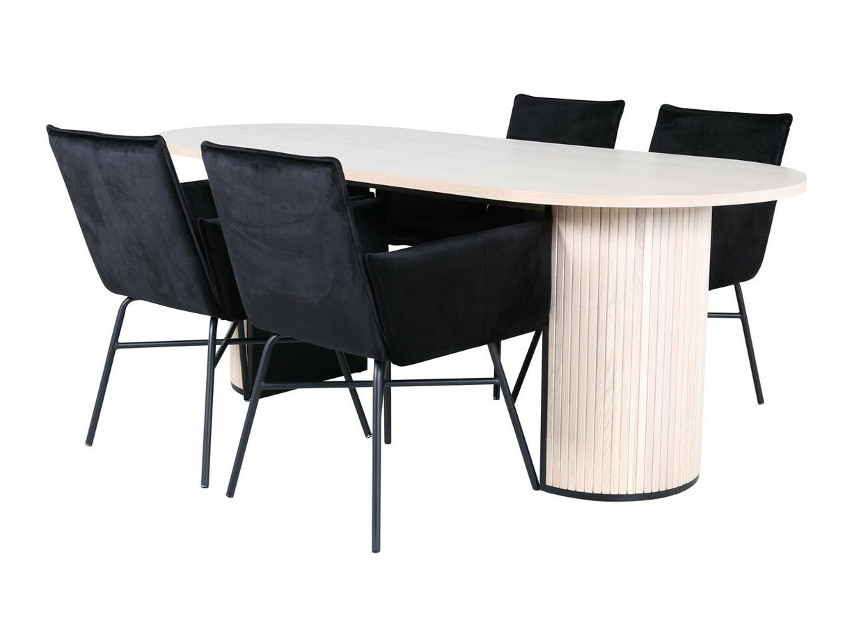 Conjunto de mesas y sillas para comedor 432611
