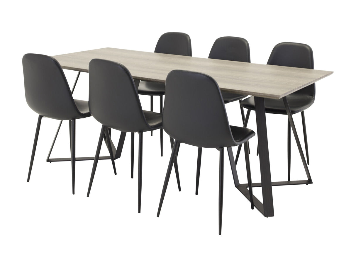 Conjunto de mesas y sillas para comedor 283902