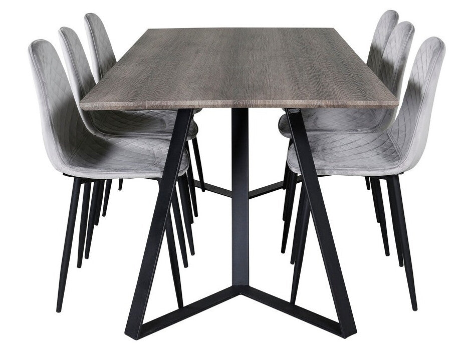 Conjunto de mesas y sillas para comedor 283926