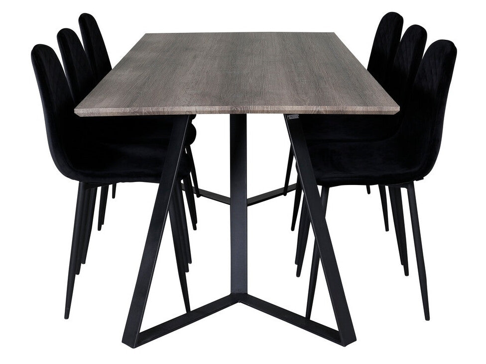 Conjunto de mesas y sillas para comedor 283926